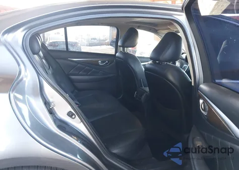 2018 Infiniti Q50 3.0T Luxe z USA, uszkodzony, nr VIN JN1EV7AP7JM592134